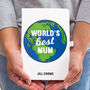 'World's Best Mum' Personalised Notebook, thumbnail 1 of 6