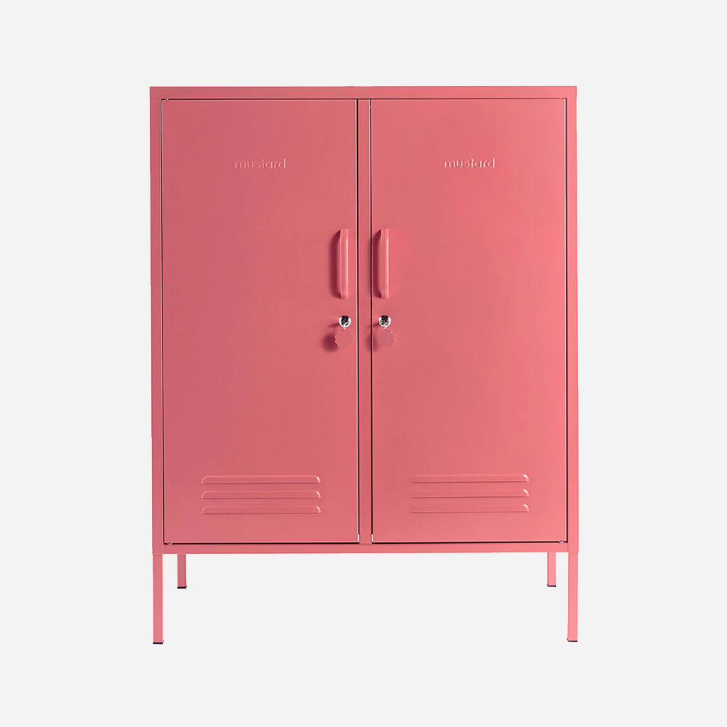 The Midi Locker Storage Unit In Berry Pink By Little Deer ...