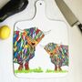 Bright Cow Large Chopping Board, thumbnail 1 of 2