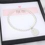 Sterling Silver True Friend Engraved Bracelet, thumbnail 8 of 12