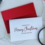 Merry Christmas Scratch Card Holder With Envelope, thumbnail 2 of 4