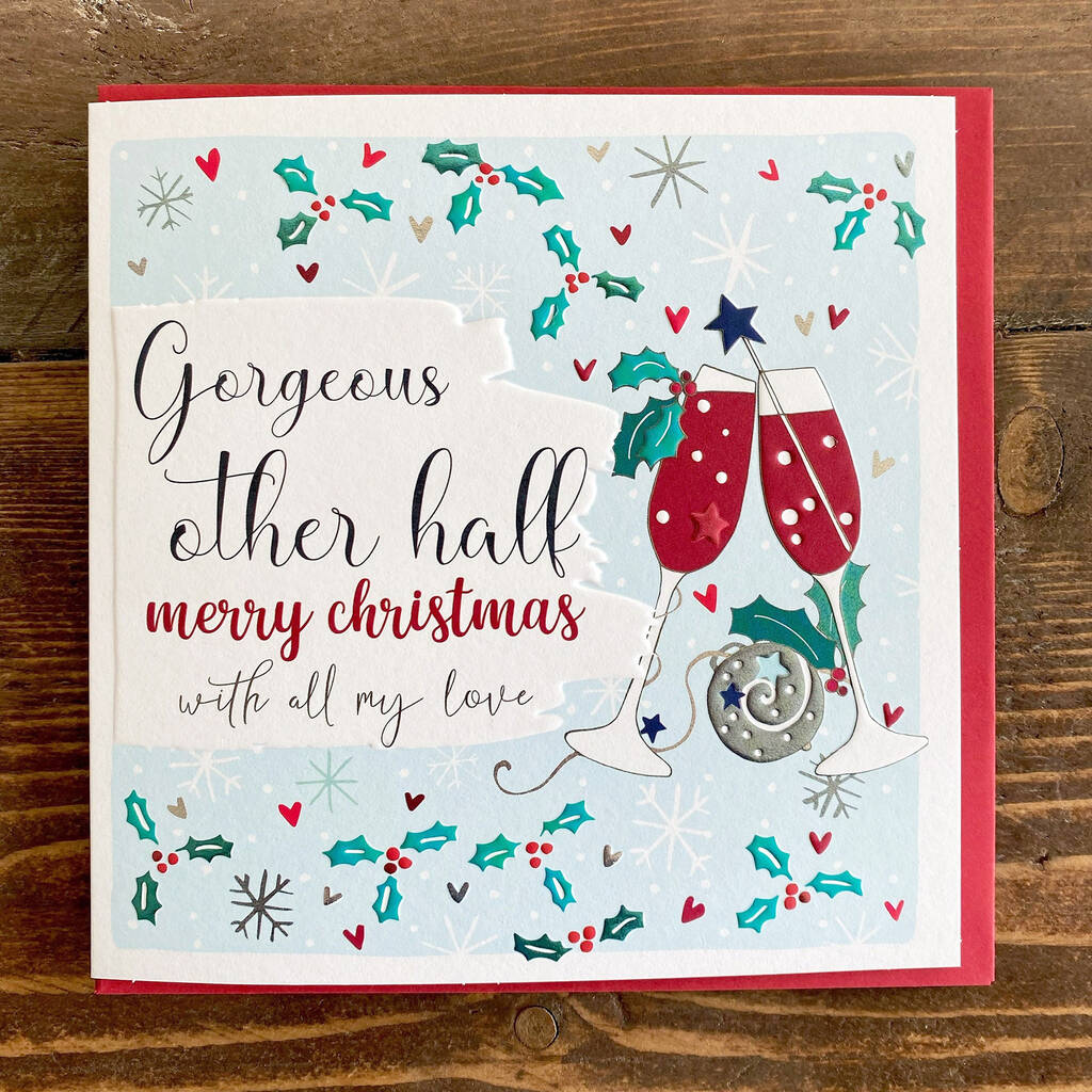 To My Other Half At Christmas Card By Molly Mae®