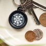 'Best Dad' Tyre Keyring, thumbnail 2 of 7