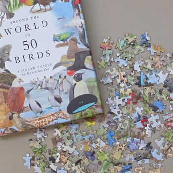 Around The World In 50 Birds 1000 Piece Jigsaw Puzzle, 2 of 4