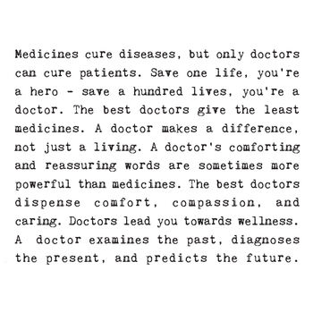 Doctors Card With Quotes, 2 of 4