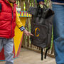 Adult's Personalised Initial Roll Top Backpack, thumbnail 9 of 10
