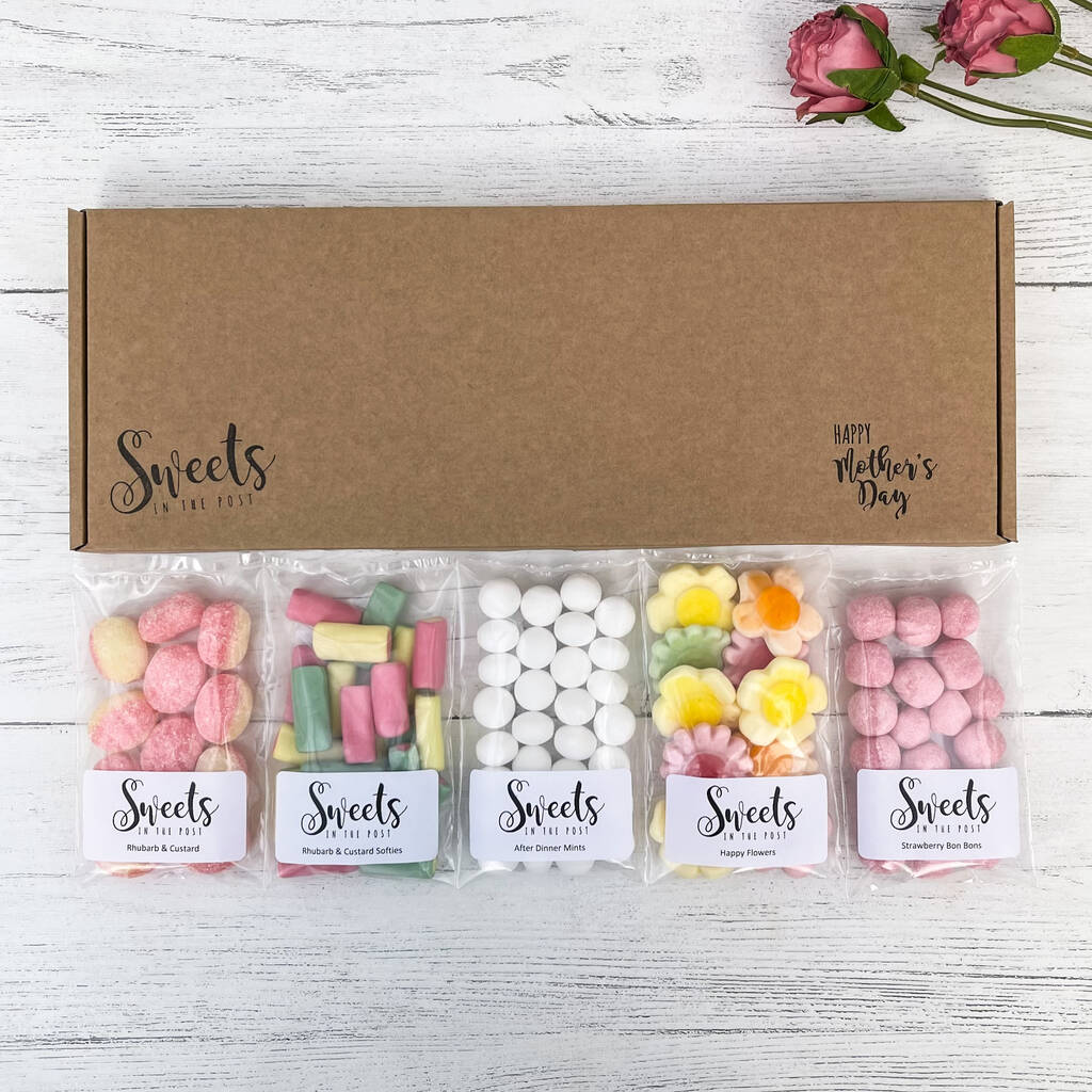 Happy Mother's Day Pastel Letterbox Sweets Box, 1 of 2