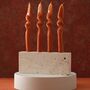 Travertine Block Candle Holder – Four Tapers, thumbnail 1 of 2