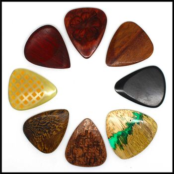 Father's Day Tin + Eight Acoustic Guitar Picks, 6 of 8