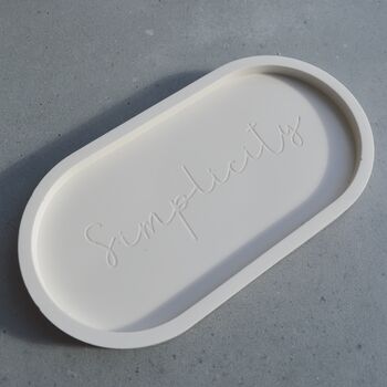 'Simplicity' Positive Affirmation Jewellery Dish, 4 of 10