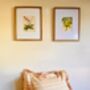 Striped Blockprint Cushion, thumbnail 4 of 4