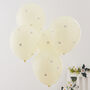 Pastel Yellow And Stick On Daisy Balloons, thumbnail 1 of 2