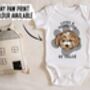 Maltipoo Baby Onesie, thumbnail 3 of 6