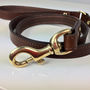 Personalised Leather Dog Lead, thumbnail 3 of 6