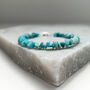 Amazonite Gemstone Chip Beaded Bracelet, thumbnail 1 of 8