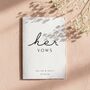 Personalised Wedding Vow Cards His And Her Vow Books, thumbnail 7 of 10