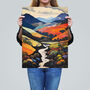 Brecon Beacons Beauty Wales Autumnal Wall Art Print, thumbnail 2 of 6