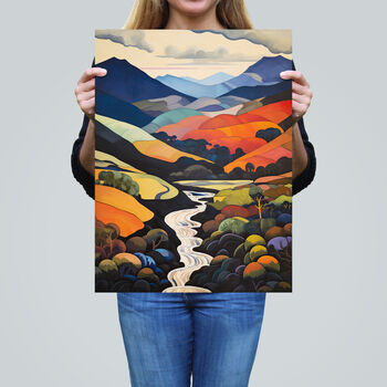 Brecon Beacons Beauty Wales Autumnal Wall Art Print, 2 of 6