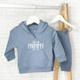I Love My Mummy/Daddy Kids Hoodie And Jogger Set, thumbnail 4 of 7