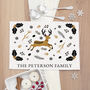 Personalised Nordic Reindeer Placemat, thumbnail 1 of 4