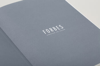2026 Diary Forbes Classic A5 Day A Page Personalised Business Gift, 3 of 11
