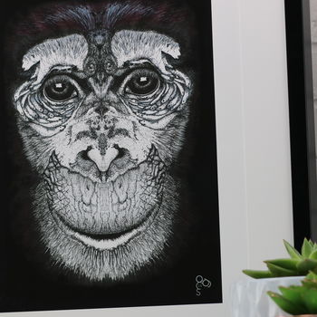 Chimp Champ Limited Edition Print, 3 of 5