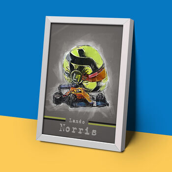 Lando Norris Formula One Poster, 2 of 4