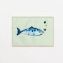 The Big Fish Belfast's Salmon Of Knowledge Illustration Print, thumbnail 3 of 4