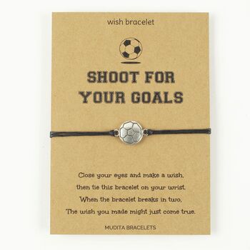 Football Wish Bracelet, 3 of 5