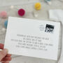 Surprise Message From The Bump, Pregnancy Gift, Expecting Parents, thumbnail 9 of 11