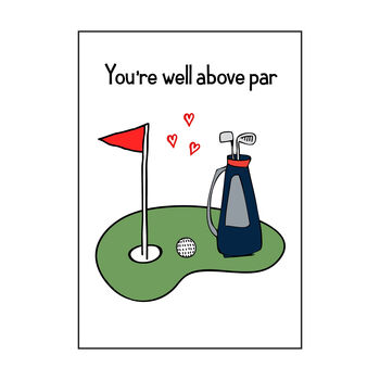 Funny Golf Card For Partner, 4 of 4