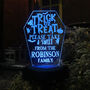 Personalised Trick Or Treat Solar Light – Outdoor Halloween Decoration, thumbnail 5 of 8