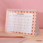 2023 Desk Calendar A5 | Checkers Pastels, thumbnail 6 of 12