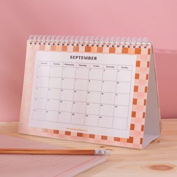 2023 Desk Calendar A5 | Checkers Pastels, 6 of 12