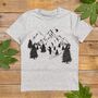 Adventure Bear Men's Organic T Shirt, thumbnail 6 of 7