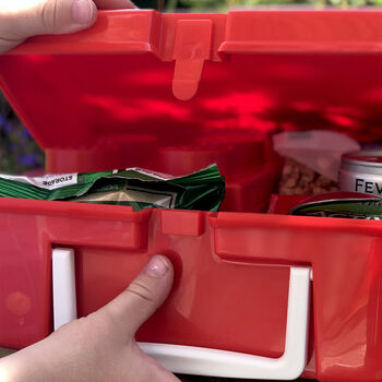 Personalised Retro Plastic Flamingo Lunchbox, 3 of 3