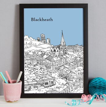 Personalised Blackheath Print, 9 of 10