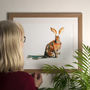 The Resting Hare Print, thumbnail 1 of 8