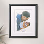 First Fathers Day Dad And Baby Portrait, thumbnail 2 of 6