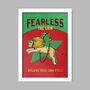 Fearless The Lion Poster Print, thumbnail 2 of 5