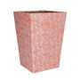 Recycled Pastel Paisley Waste Paper Bin, thumbnail 4 of 5