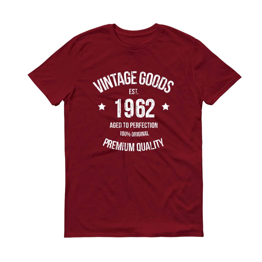 Vintage 30th/40th/50th/60th/70th Birthday Tshirt, 1 of 6