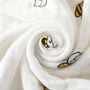 Extra Large Bee Cotton Muslin, thumbnail 3 of 3
