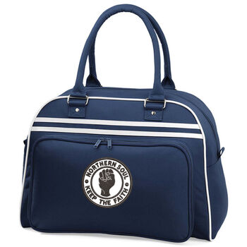 Northern Soul Embroidered Retro Bowling Bag, 5 of 5