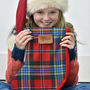 Luxury Tartan Christmas Stocking, thumbnail 2 of 6