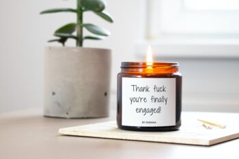 Engagement Candle Gift, 3 of 7