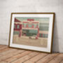 Tooting Market London Travel Poster Art Print, thumbnail 5 of 8