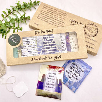 New York Tea Gift Set | Travel Gift, 8 of 12