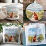 Personalised Pomeranian Dog Beach Walk Collection, thumbnail 1 of 8