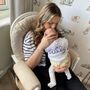 Personalised Hand Embroidered Baby Cardigan, thumbnail 4 of 7